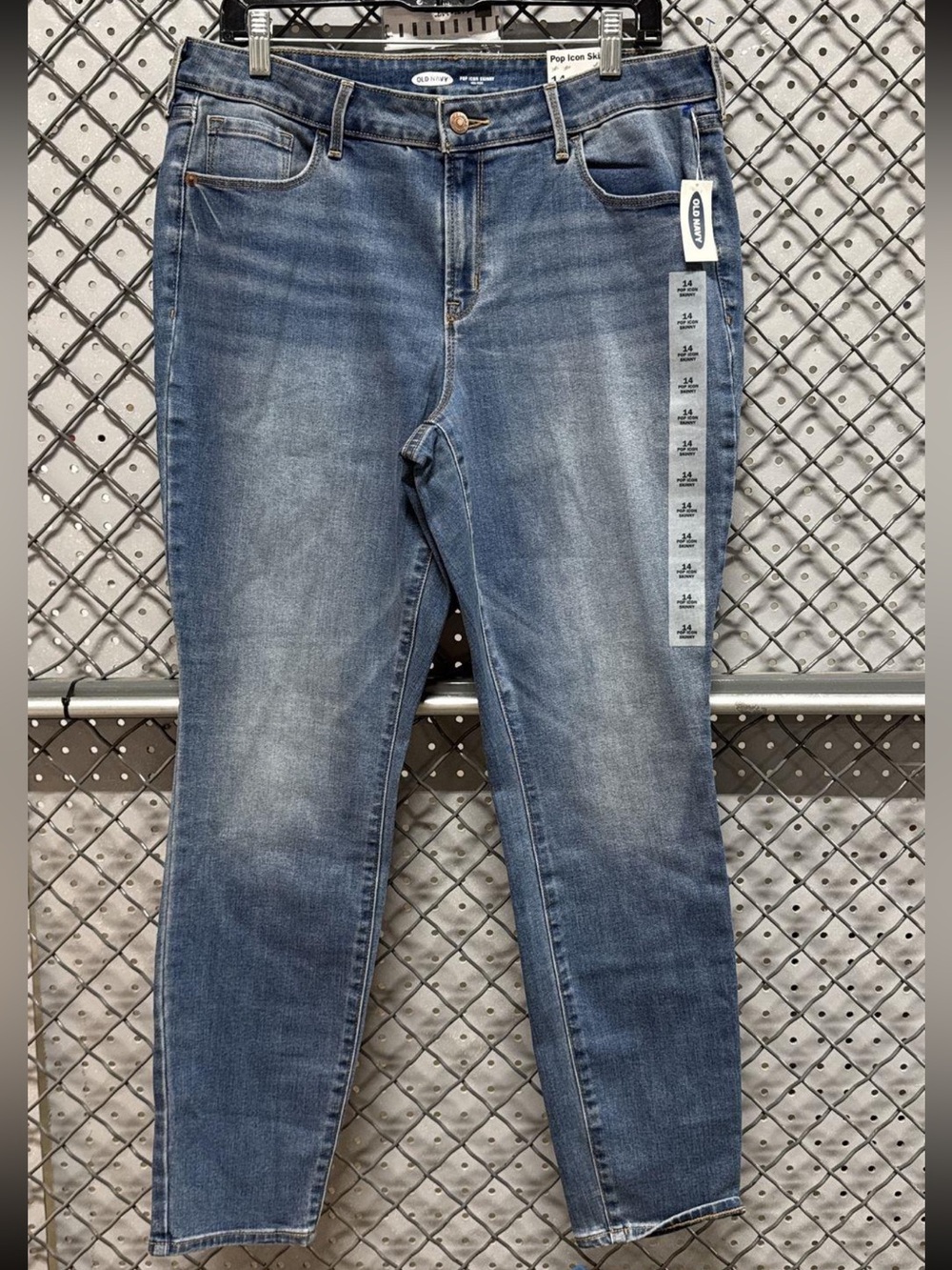 Classic Blue Denim Jeans- Icon Skinny by Old Navy